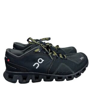 ON RUNNING Cloudflyer Waterproof Running Black Shoes Womens Size: 10.5